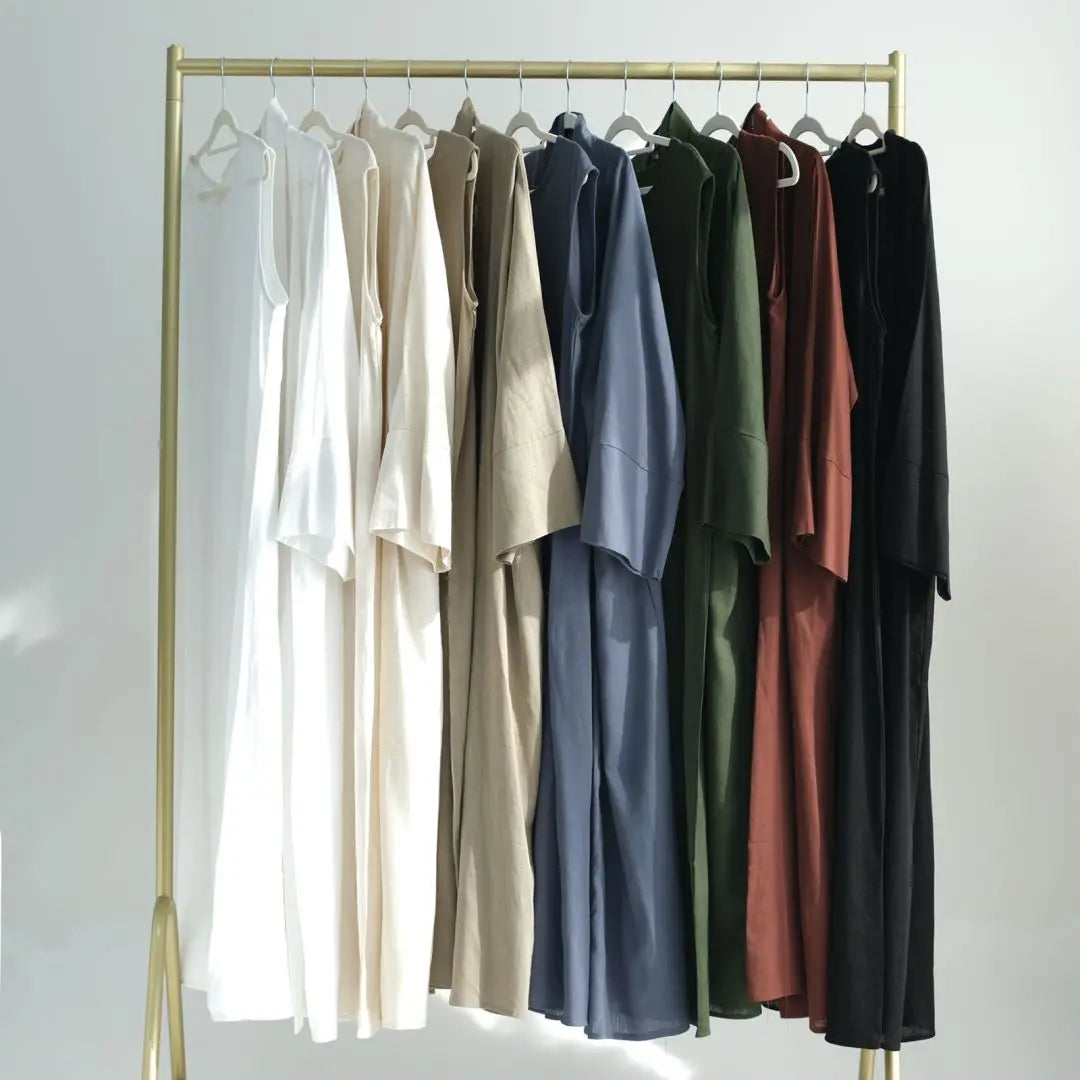 Ensemble 2 pièces en lin pour femmes musulmanes: collection 2024