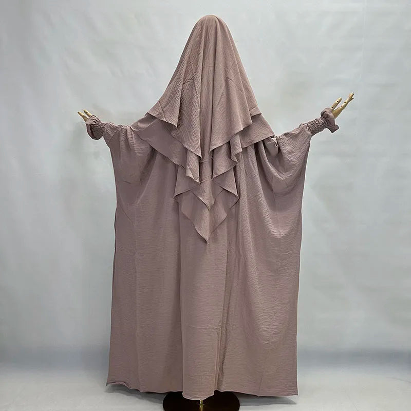 Abaya papillon avec tiens imar - Vêtements islamiques de qualité