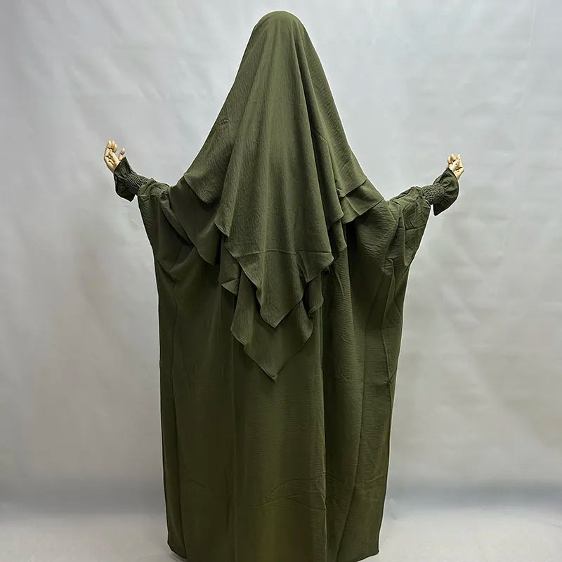 Abaya papillon avec tiens imar - Vêtements islamiques de qualité