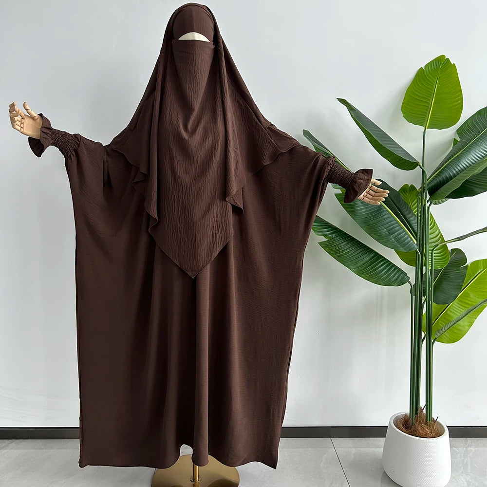 Abaya papillon avec tiens imar - Vêtements islamiques de qualité