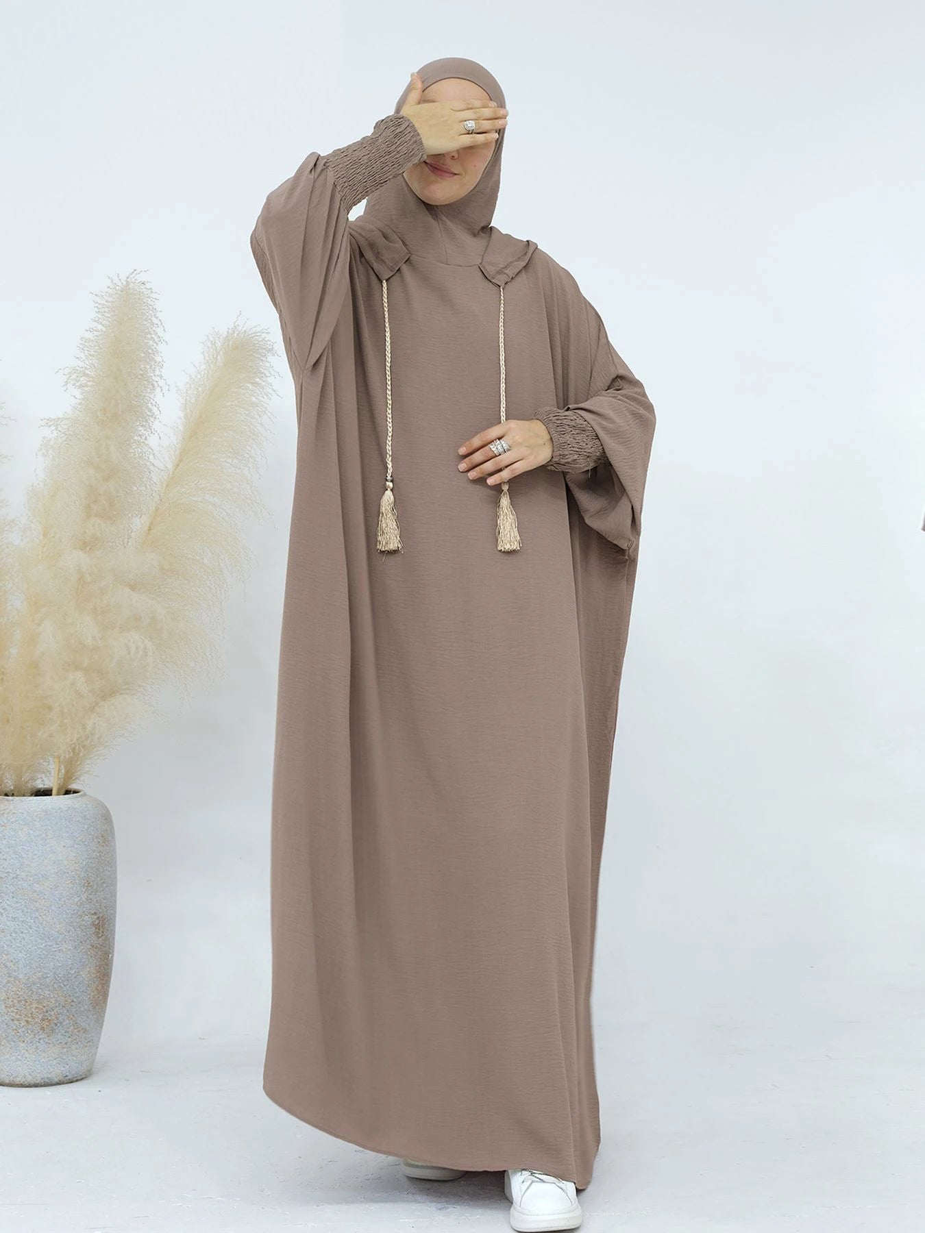 Robe arabe pour femmes musulmanes - Vêtements de prière Ramadan