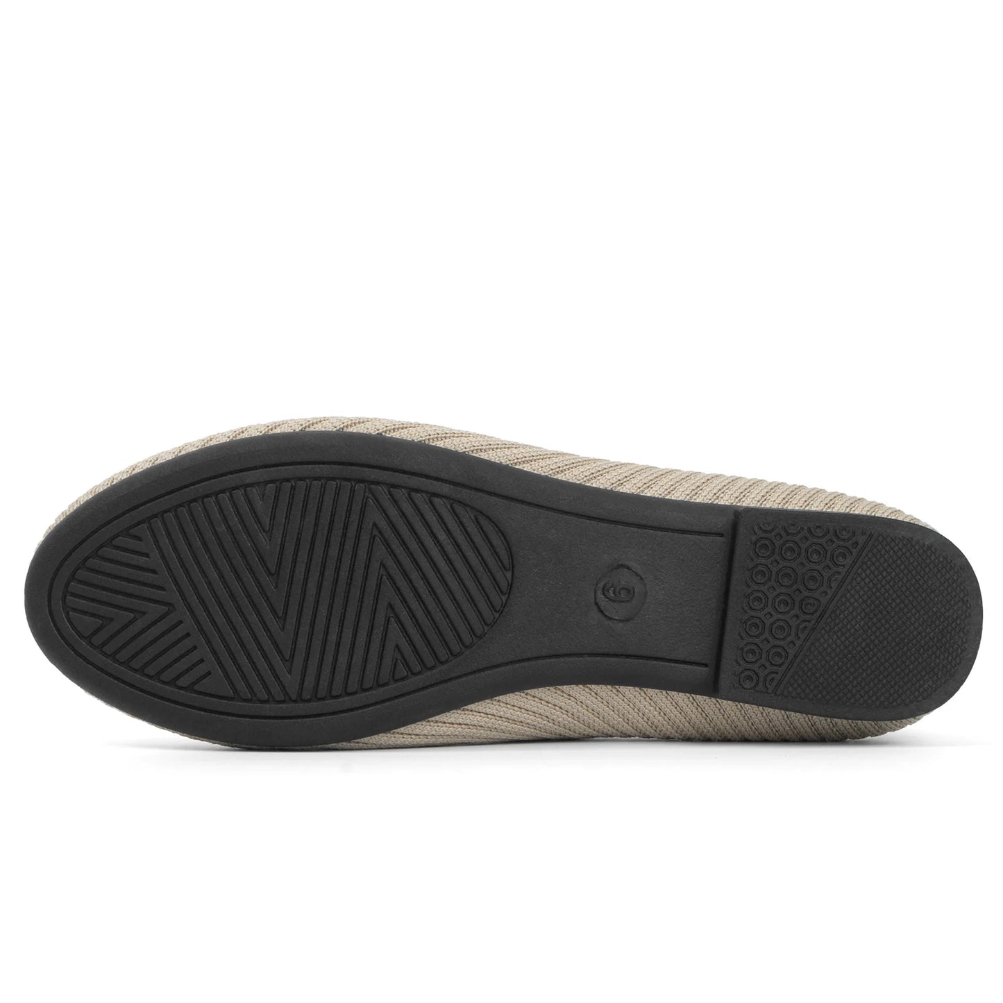 Chaussures plates en maille pour femmes