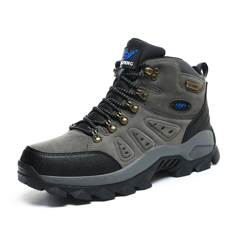 Bottines en cuir antidérapantes, homme/femme