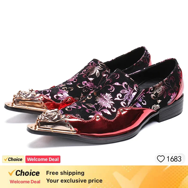 Chaussures mocassins hommes - Style britannique luxe