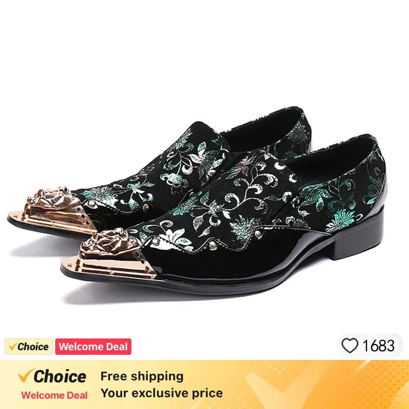 Chaussures mocassins hommes - Style britannique luxe