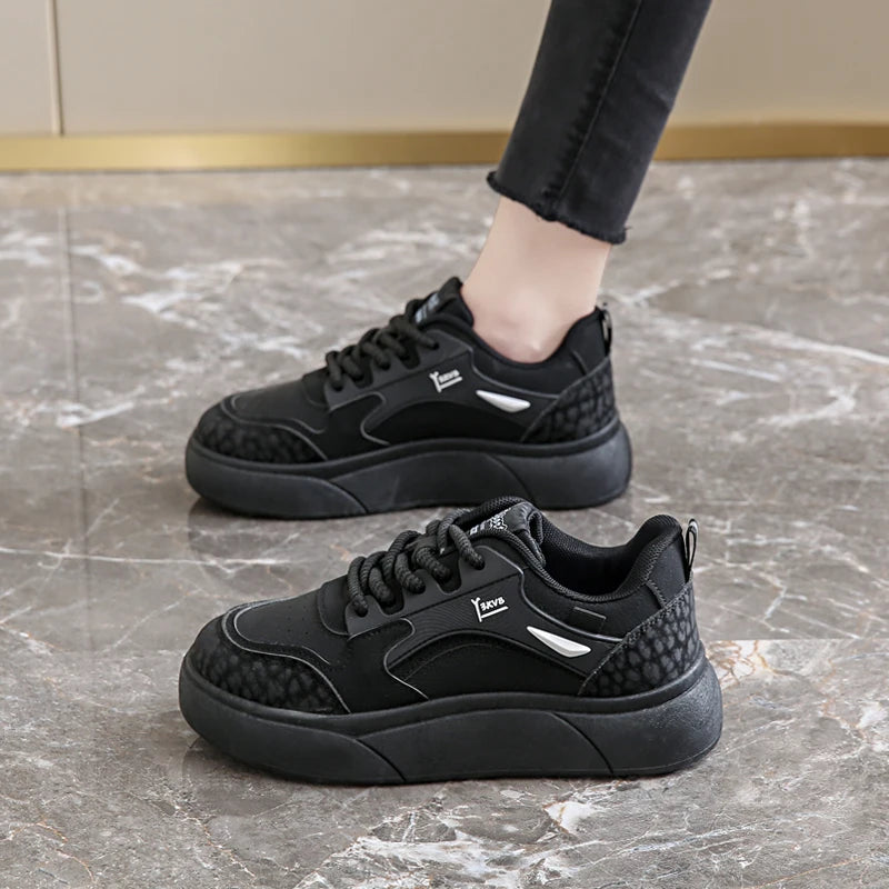Chaussures de Skate Plateforme Femme Décontractées