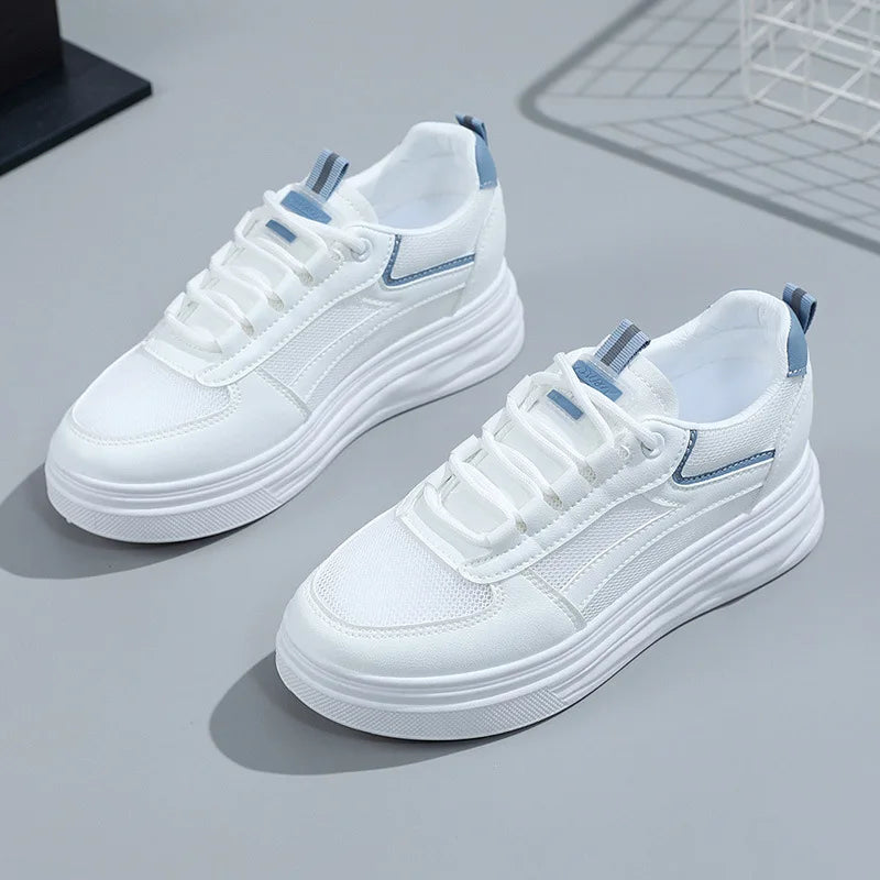 Chaussures de tennis en maille respirante pour femmes, baskets d'extérieur décontractées