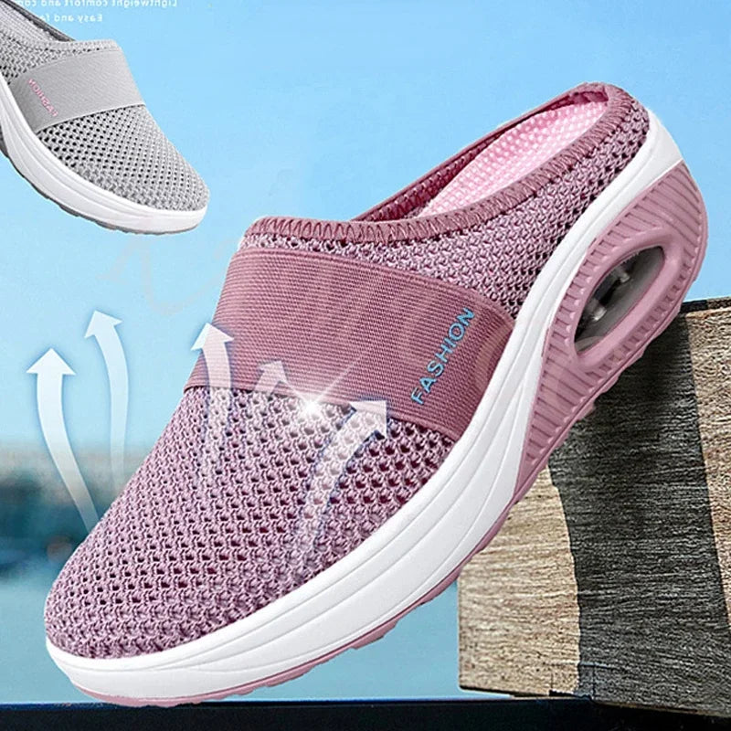 Chaussures compensées respirantes pour femmes - Offre spéciale 2023