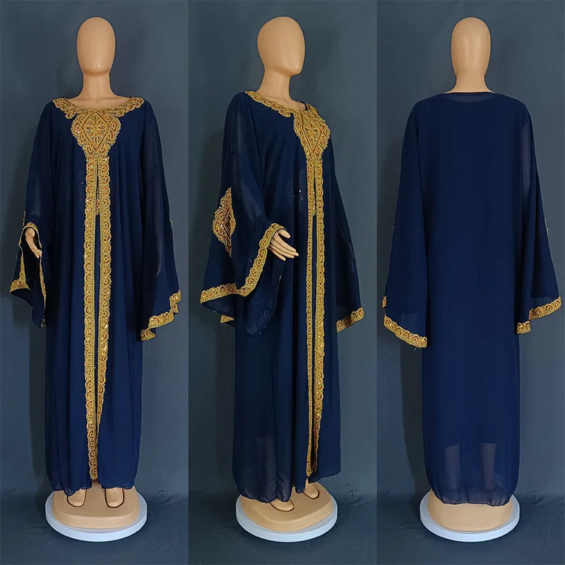 Ensemble Abayas de Luxe pour Femme Musulmane