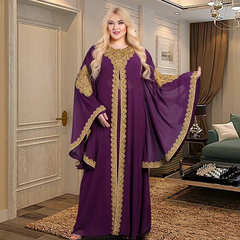 Ensemble Abayas de Luxe pour Femme Musulmane