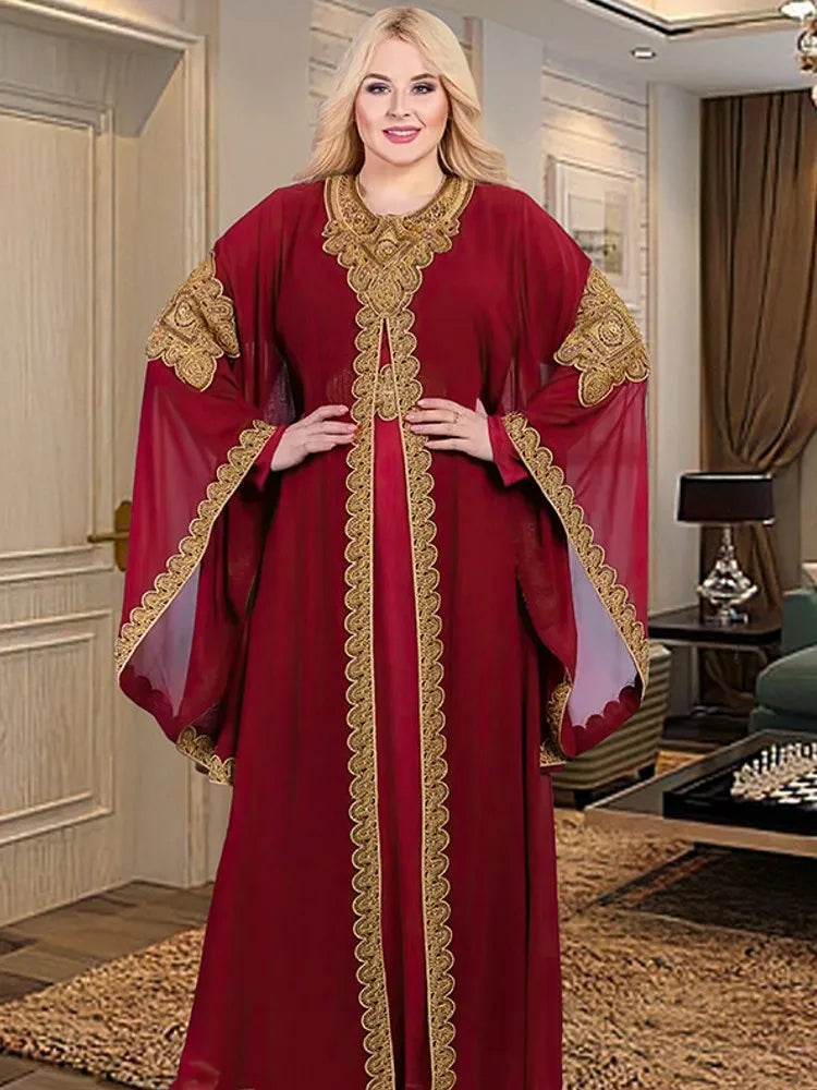 Ensemble Abayas de Luxe pour Femme Musulmane