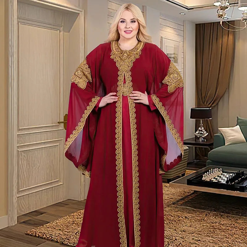 Ensemble Abayas de Luxe pour Femme Musulmane