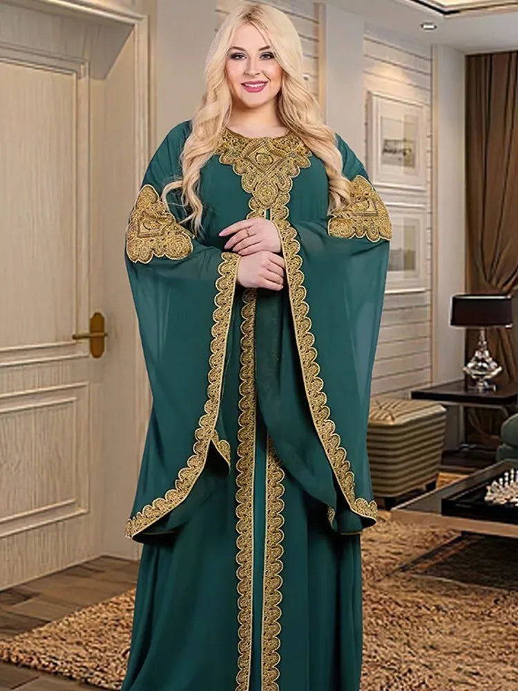 Ensemble Abayas de Luxe pour Femme Musulmane