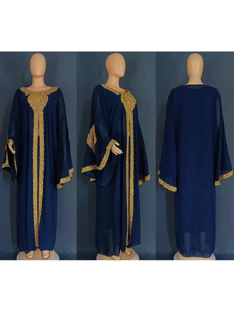 Ensemble Abayas de Luxe pour Femme Musulmane