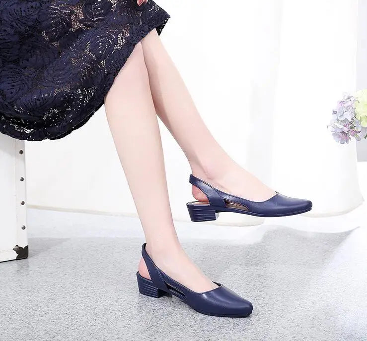 Escarpins talons carrés gelée noirs bleus mode fête été tendance