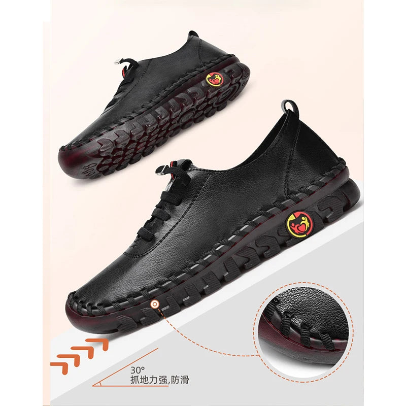 Mocassins plates femme été médicales confortables