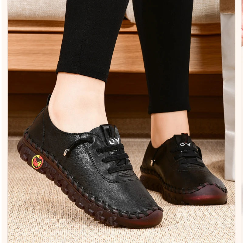 Mocassins plates femme été médicales confortables