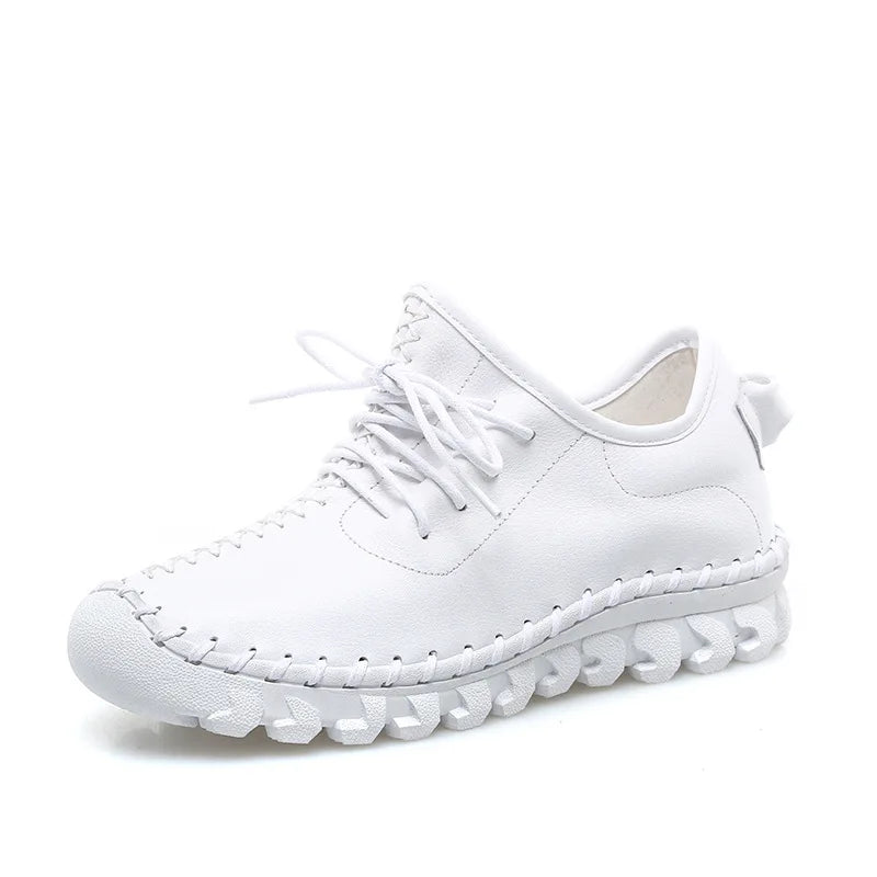 Mocassins en cuir pour femme respirants - Taille 41/42