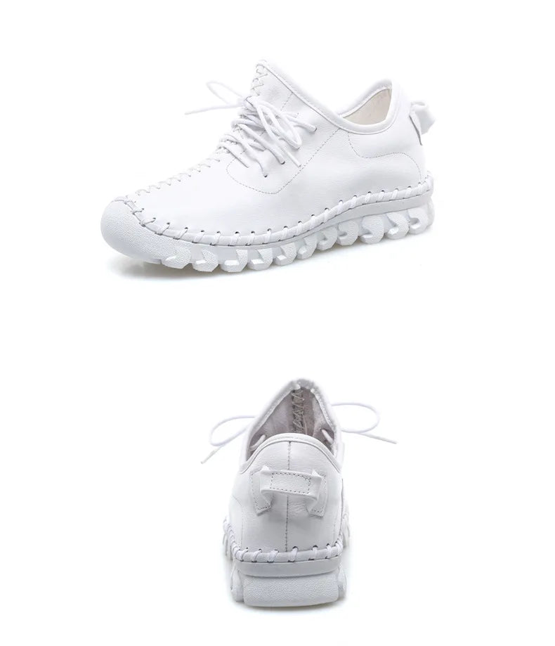 Mocassins en cuir pour femme respirants - Taille 41/42