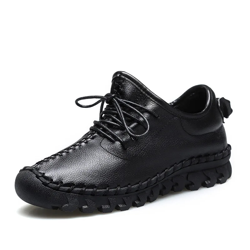 Mocassins en cuir pour femme respirants - Taille 41/42