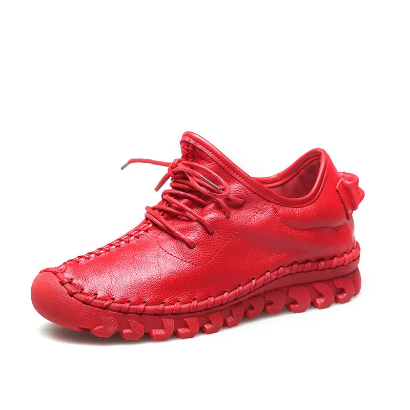 Mocassins en cuir pour femme respirants - Taille 41/42