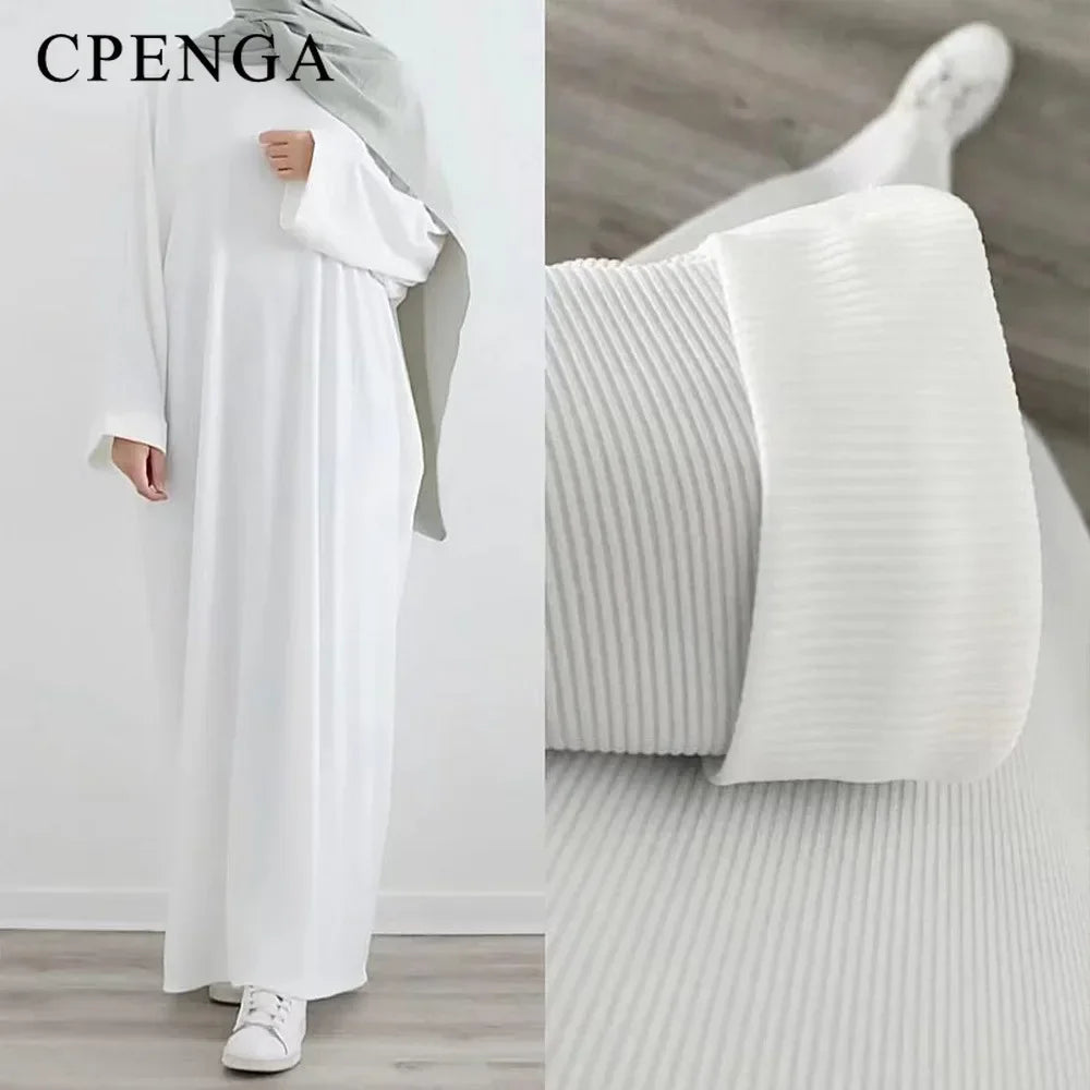 Robe longue automne hiver 2023 - Collection abaya femme