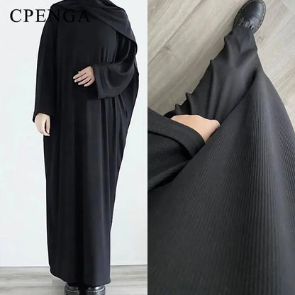 Robe longue automne hiver 2023 - Collection abaya femme
