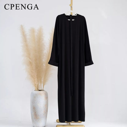 Robe longue automne hiver 2023 - Collection abaya femme