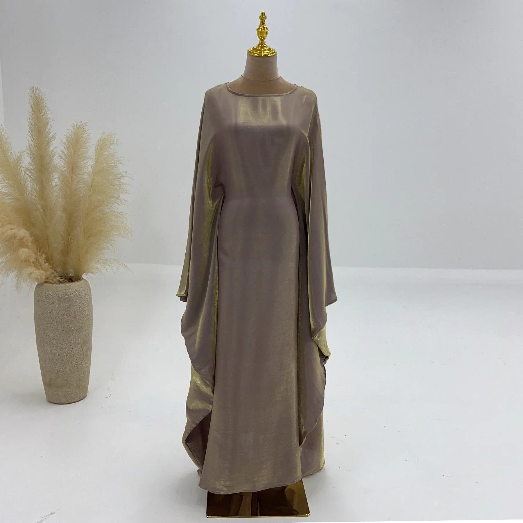 Robe de soirée longue avec ceinture et papillon pour femme