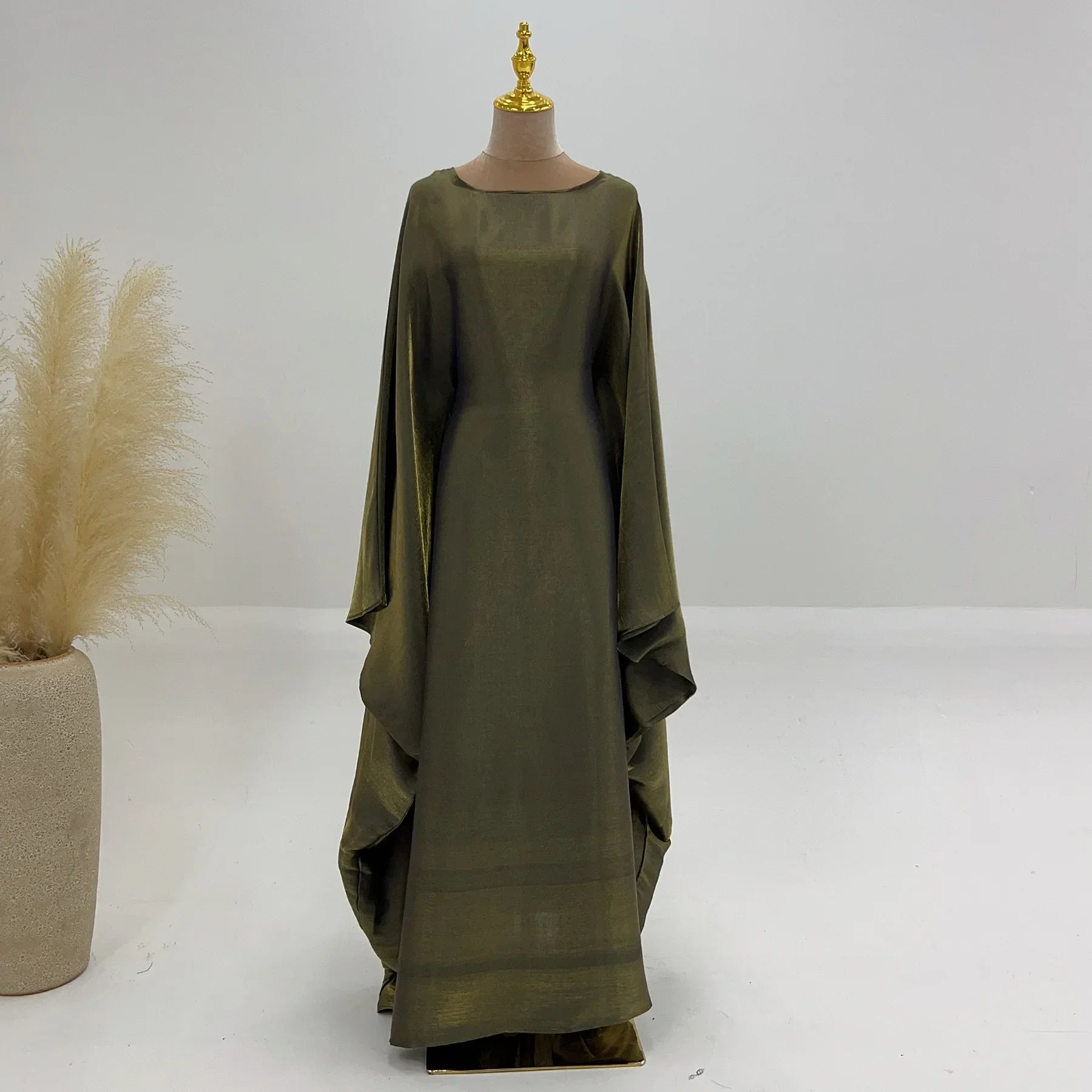 Robe de soirée longue avec ceinture et papillon pour femme