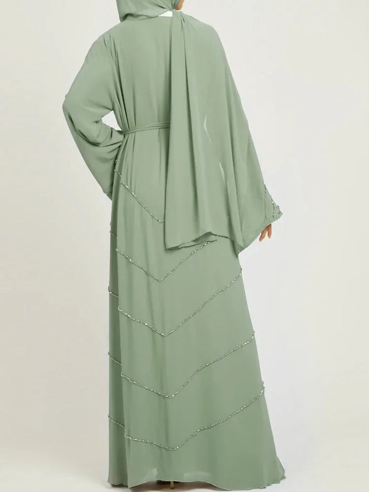 Robe longue et élégante pour femmes musulmanes