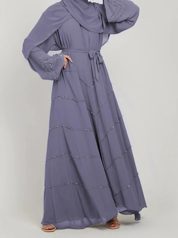 Robe longue et élégante pour femmes musulmanes