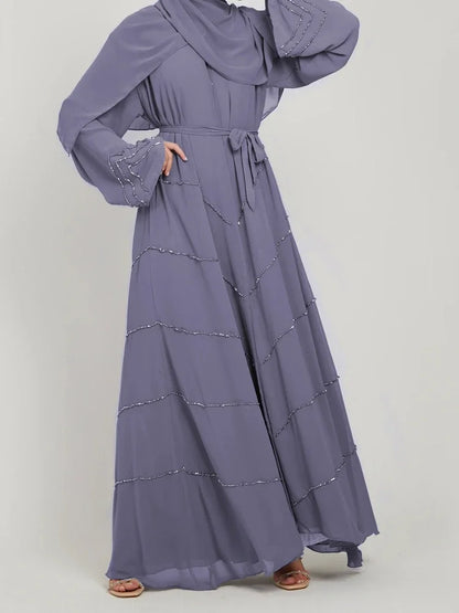 Robe longue et élégante pour femmes musulmanes