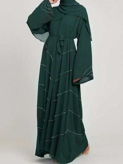 Robe longue et élégante pour femmes musulmanes