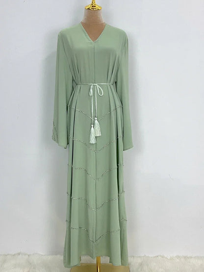 Robe longue et élégante pour femmes musulmanes
