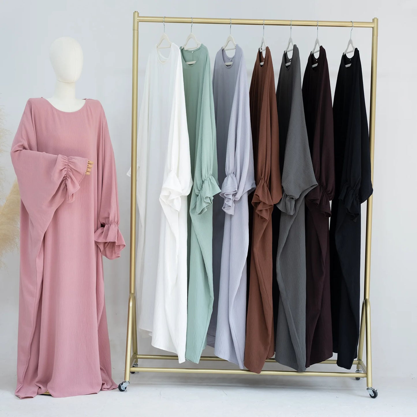 Abaya Turque Unie - Mode Musulmane 2024