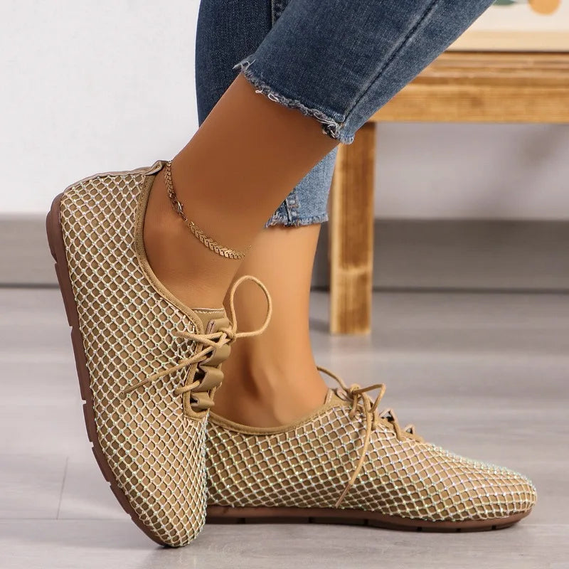 Chaussures de créateurs d'été respirantes pour femmes