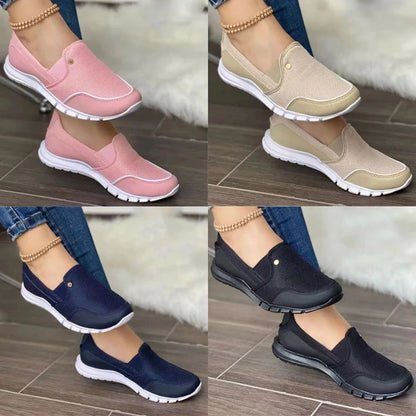 Chaussures de tennis décontractées femmes, légères et respirantes, grande taille