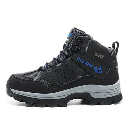 Bottes de neige en cuir pour hommes: chaudes et imperméables