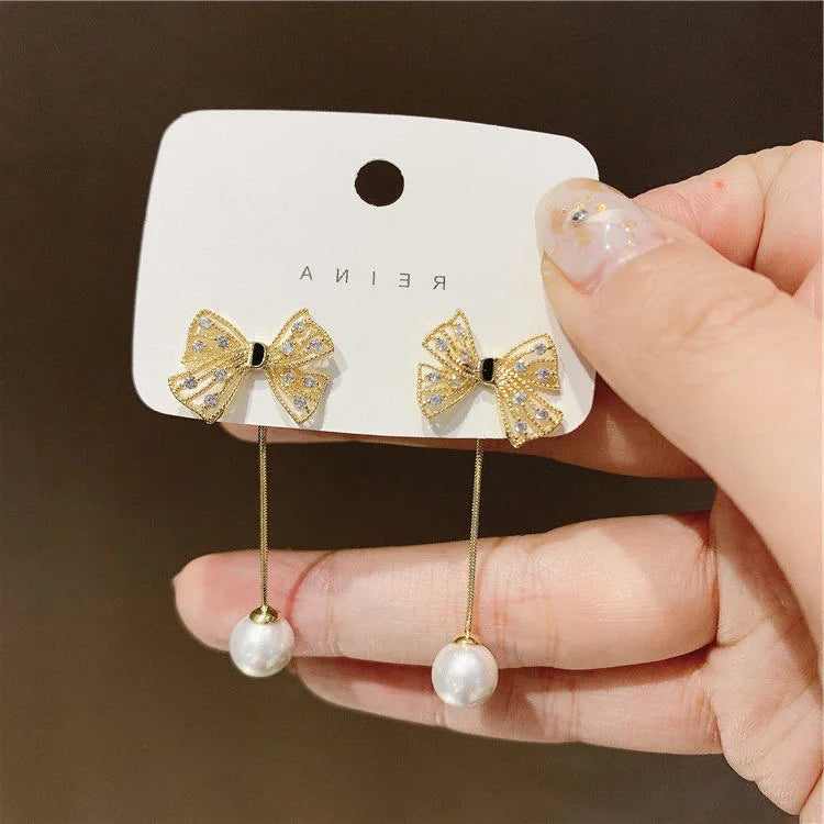 Boucles d'oreilles coquillages en métal pour femmes - Design élégant et léger