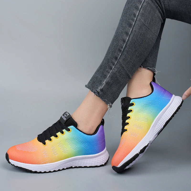 Chaussures de tennis pour femmes respirantes et confortables