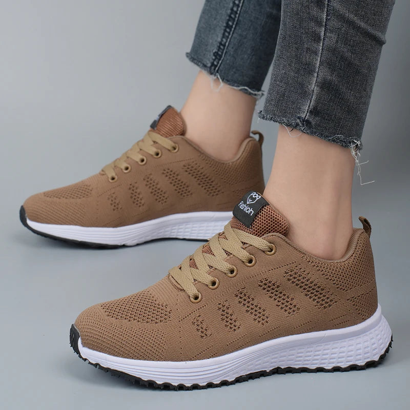 Chaussures de tennis pour femmes respirantes et confortables