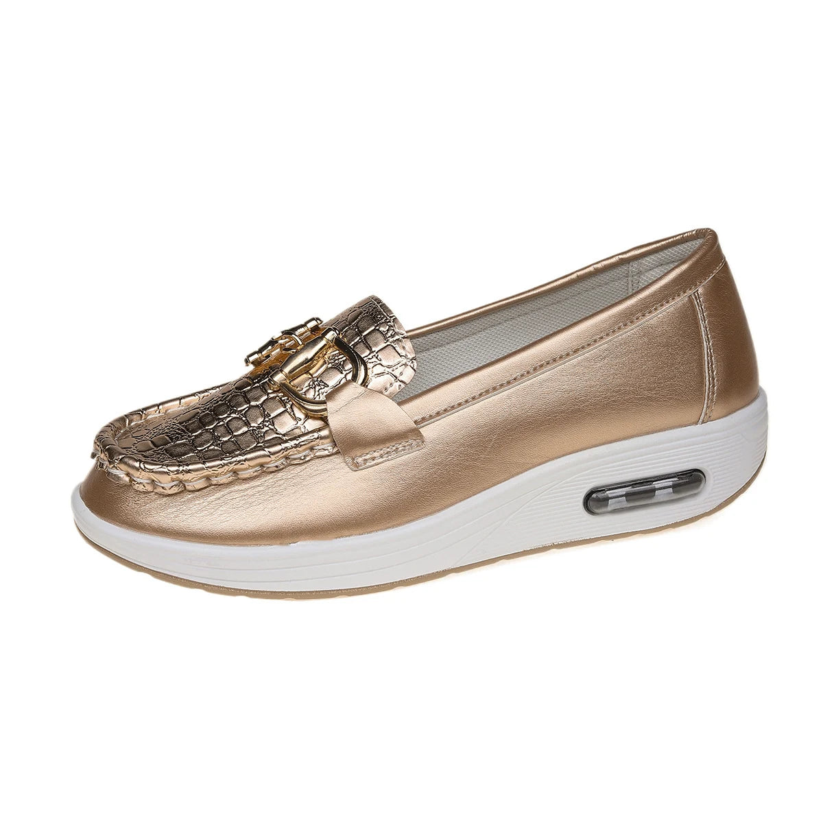 Chaussures à plateforme décontractées pour femmes, mocassins confortables, baskets printemps/automne