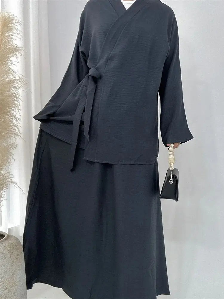 Ensemble Abaya Robe Marocaine Modeste