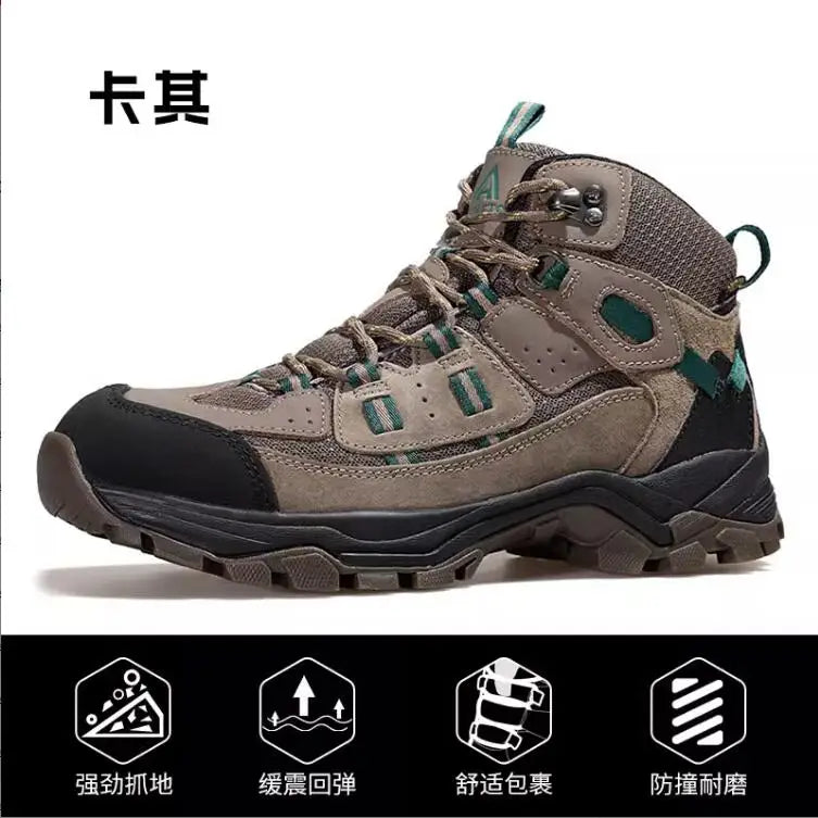 Chaussures de randonnée d'hiver pour hommes et femmes - Baskets chaudes pour Sports de plein air
