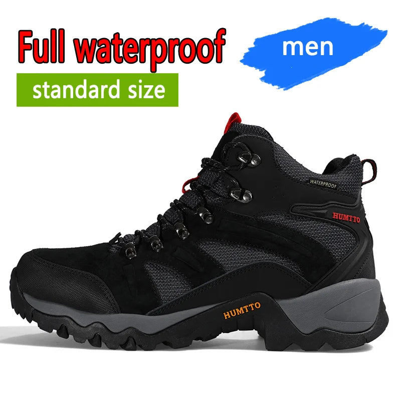 Chaussures de randonnée d'hiver pour hommes et femmes - Baskets chaudes pour Sports de plein air