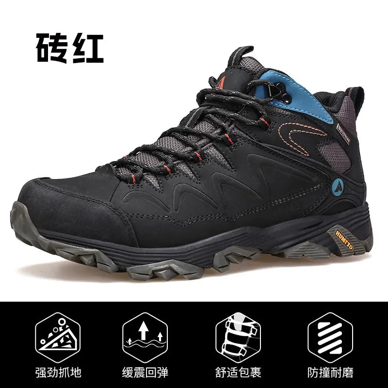 Chaussures de randonnée d'hiver pour hommes et femmes - Baskets chaudes pour Sports de plein air