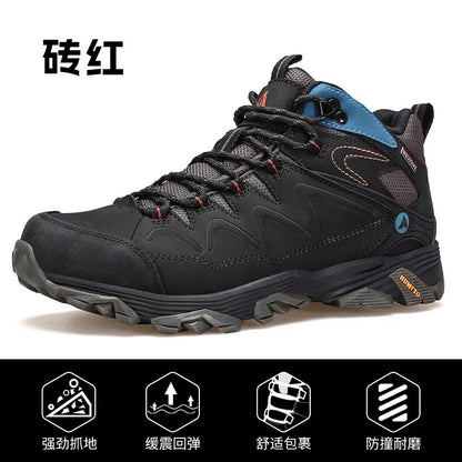 Chaussures de randonnée d'hiver pour hommes et femmes - Baskets chaudes pour Sports de plein air