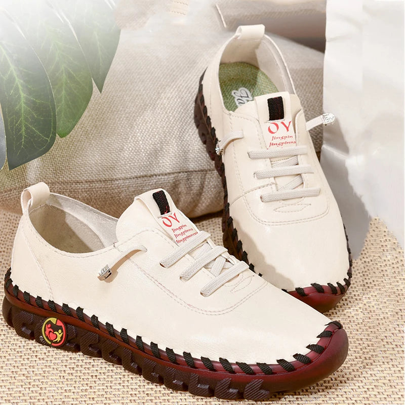 Mocassins plates femme été médicales confortables 
