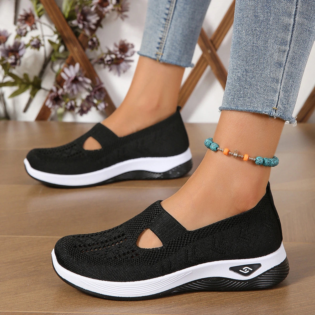 Chaussures en maille légères pour femmes